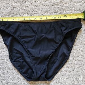 Sun Streak Bikini Bottom Black Size 12